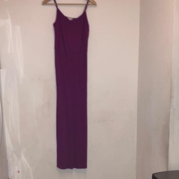 GAP Vibrant fuschia Purple Maxi Dress small - Picture 3 of 6